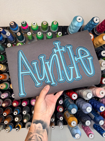 AUNTIE PUFF - Embroidered