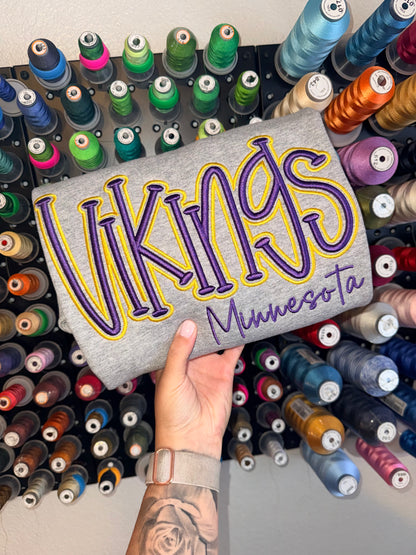 VIKINGS PUFF - Embroidered