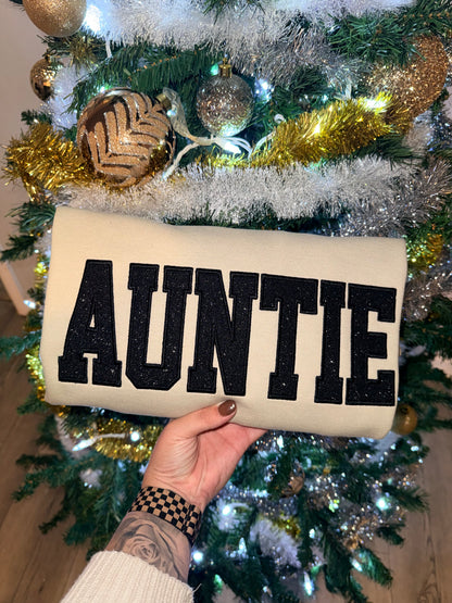 CUSTOM Name Glitter Design (Embroidered)