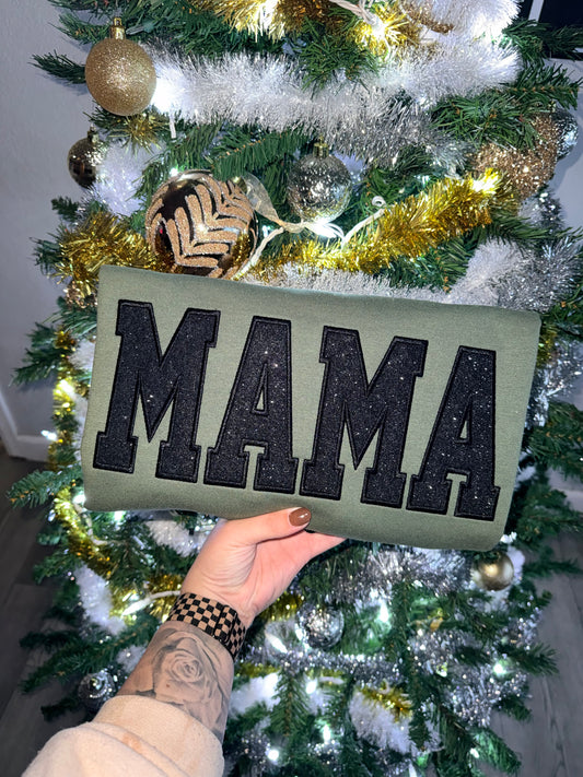 CUSTOM Name Glitter Design (Embroidered)