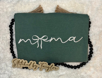 bow mama - EMBROIDERED