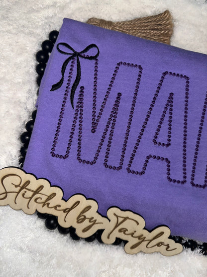 dotted mama - EMBROIDERED