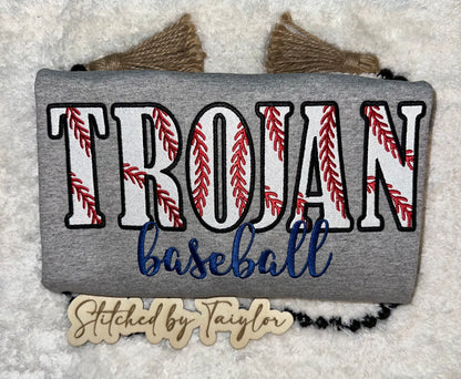TROJAN Baseball - Embroidered