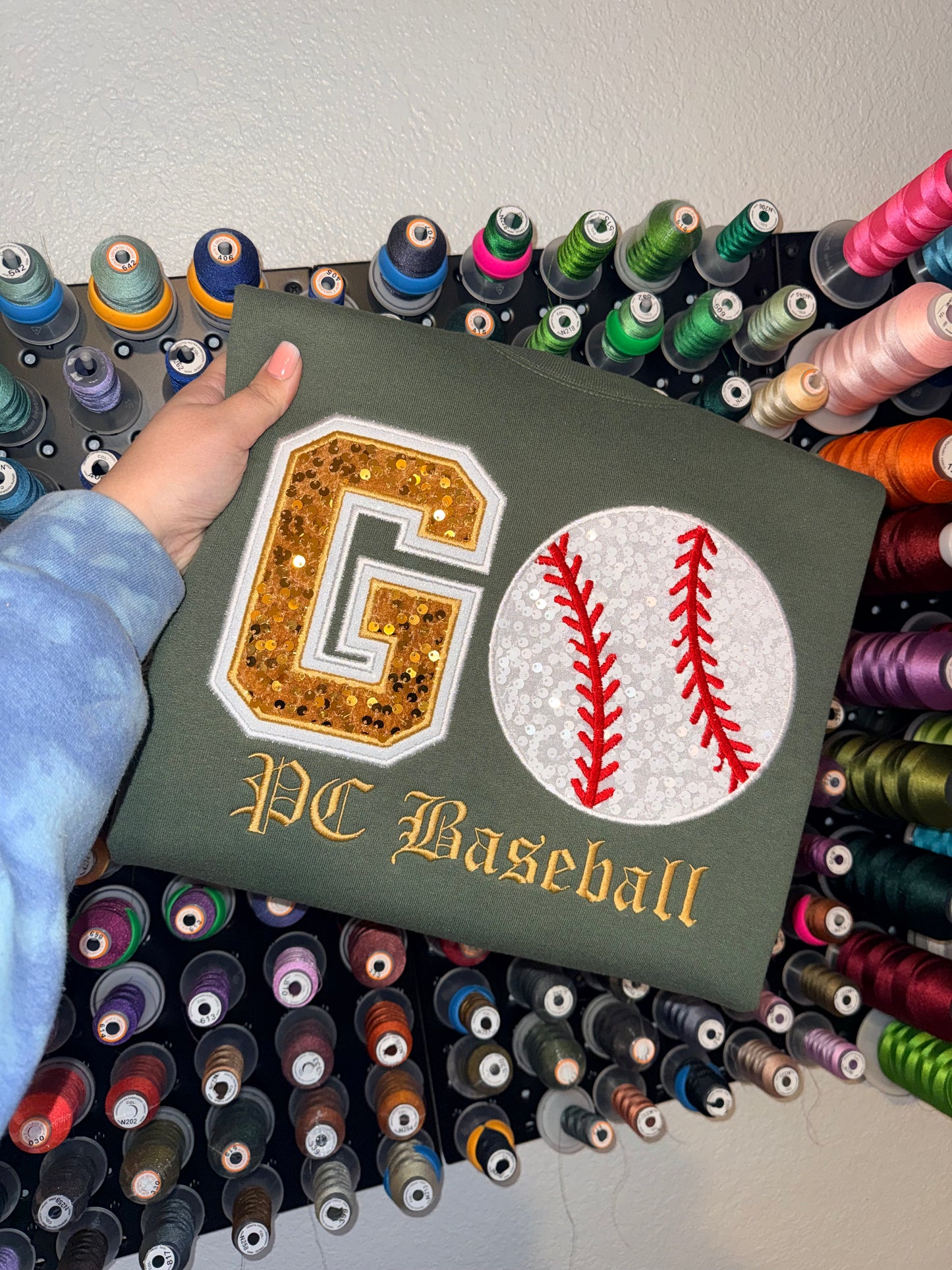 GO Baseball - Embroidered