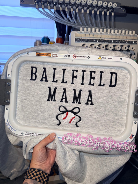 LARGE - Ballfield Mama Crewneck
