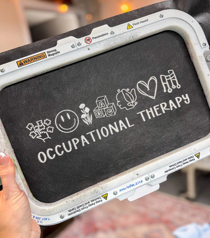 Occupational Therapy Icons - Embroidered