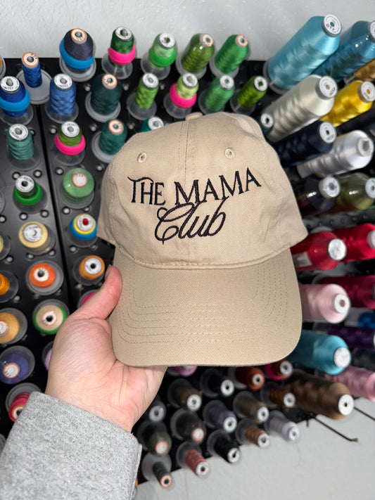 The Mama Club Baseball Hat