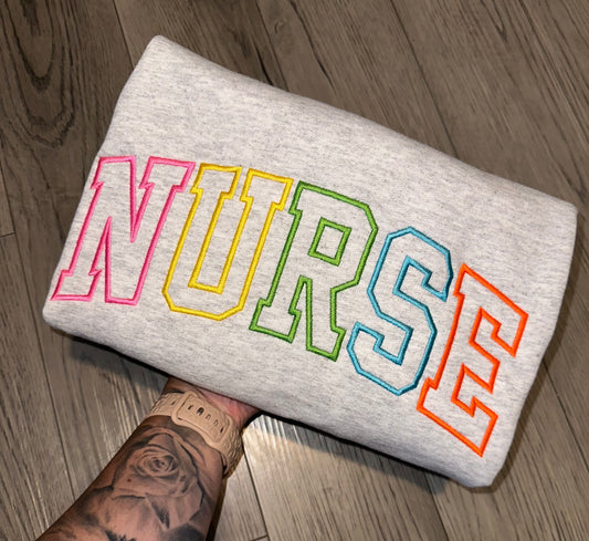 Colorful Arched Nurse