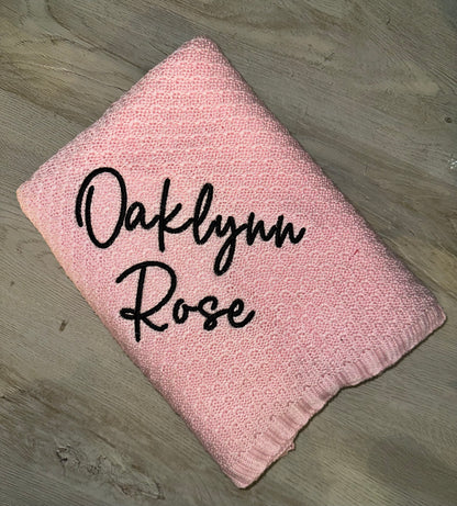 Custom Cooling Baby Blankets