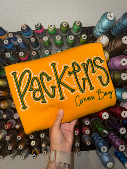 PACKERS PUFF - Embroidered