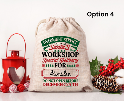 Santa Bag - Printed