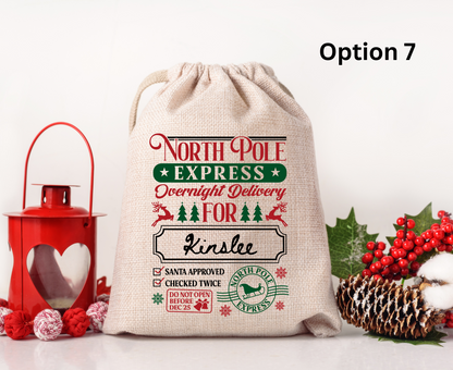 Santa Bag - Printed