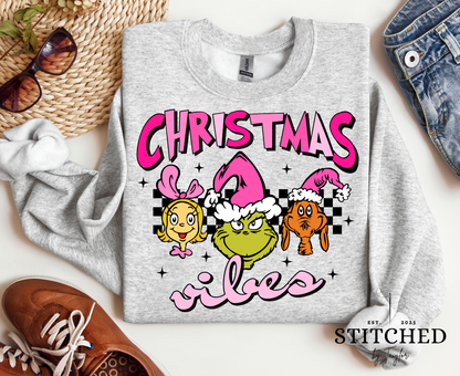 Christmas Vibes - Grinch (printed)