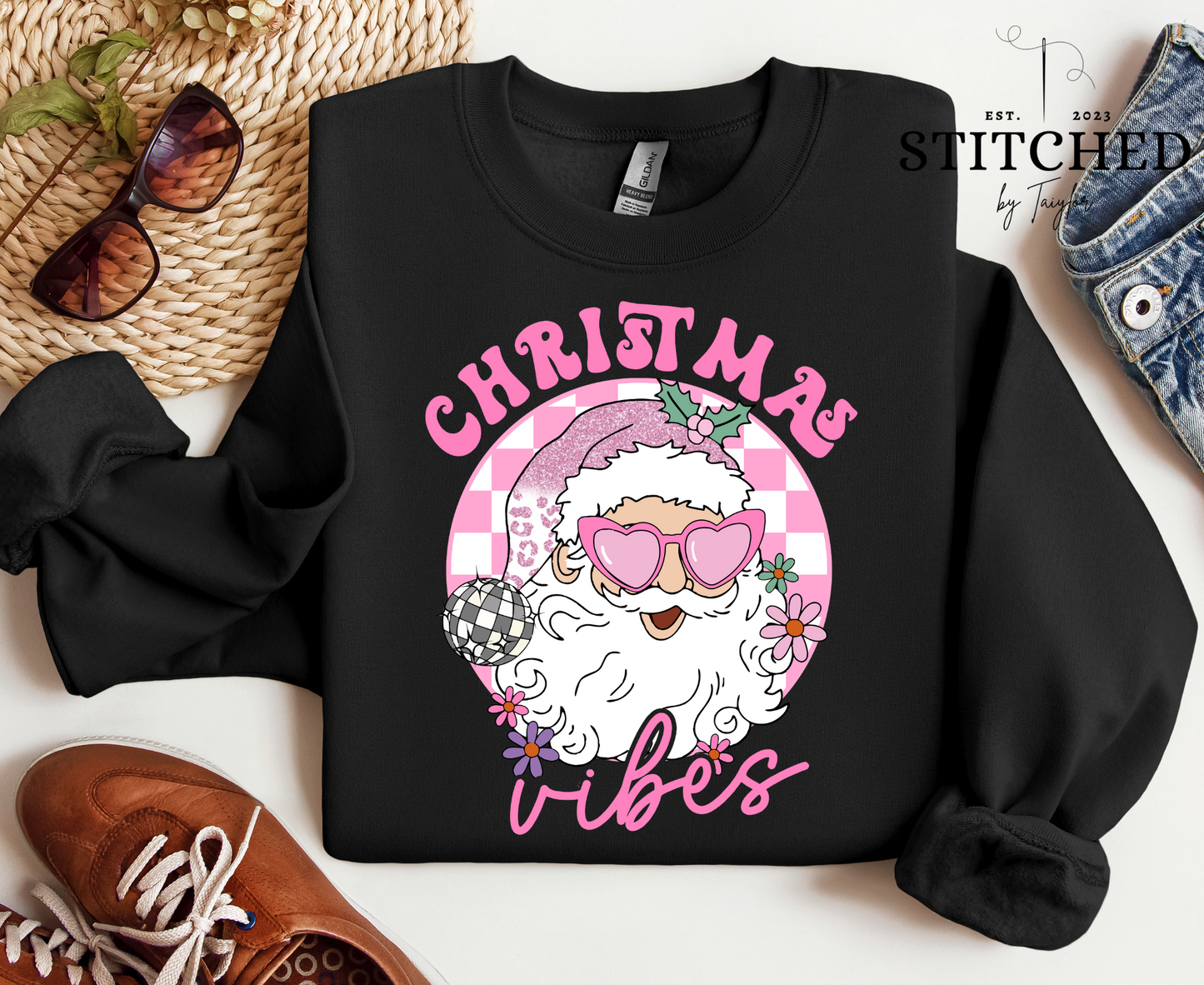 Christmas Vibes - Santa (printed)