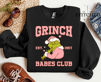Grinch Babes Club (printed)