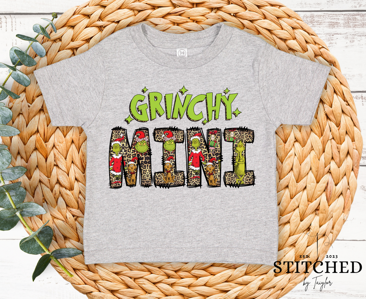 Grinchy Mini - Leopard Print (printed)