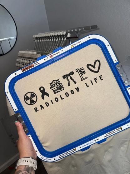 Radiology Life Icons - Embroidered