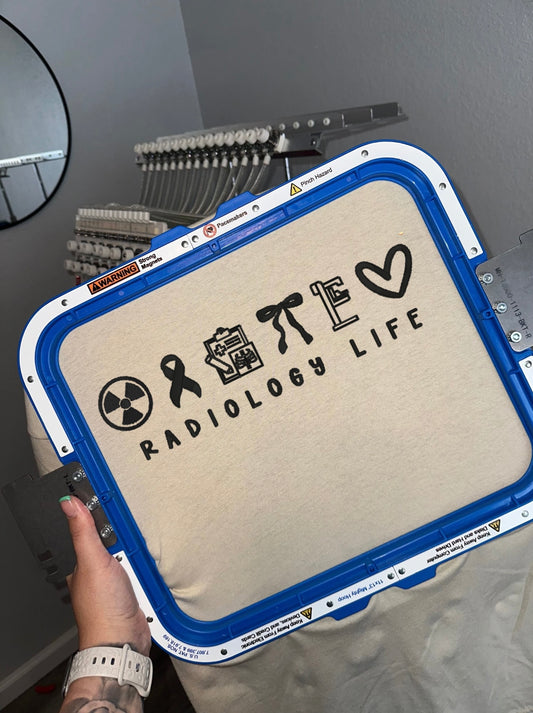 Radiology Life Icons - Embroidered