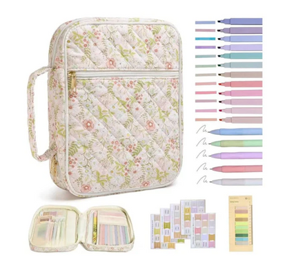 MONOGRAM BIBLE COVER - Embroidered