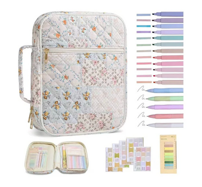 MONOGRAM BIBLE COVER - Embroidered