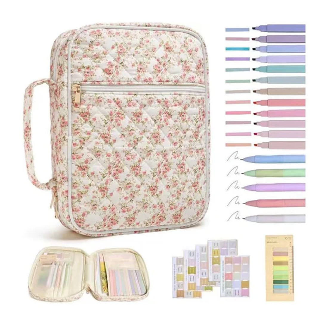 MONOGRAM BIBLE COVER - Embroidered