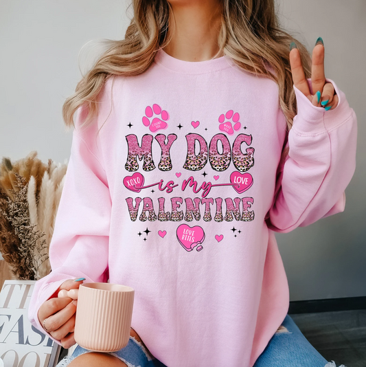 My Dog is My Valentine (printed)