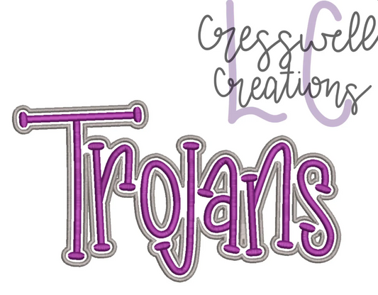 TROJANS PUFF - Embroidered