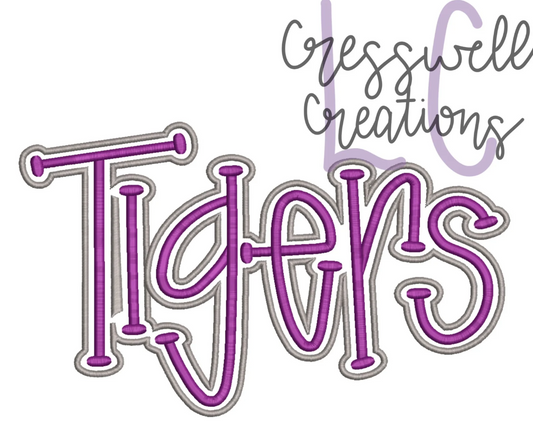 TIGERS PUFF - Embroidered