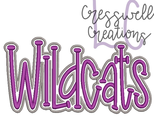 WILDCATS PUFF - Embroidered