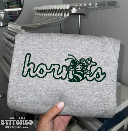 Cursive Hornets - Embroidered (YOUTH)
