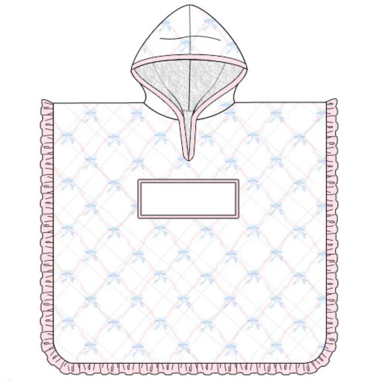 Customized Hooded Towel (Embroidered)
