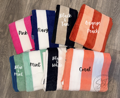 Custom Name Towel | Embroidered Towel