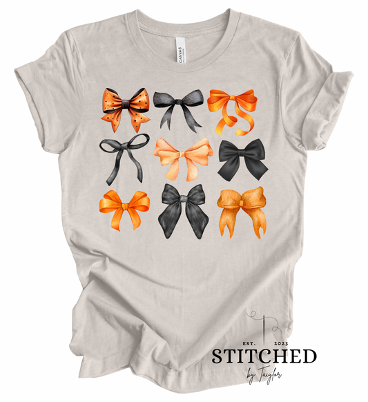 Orange Bows (printed)