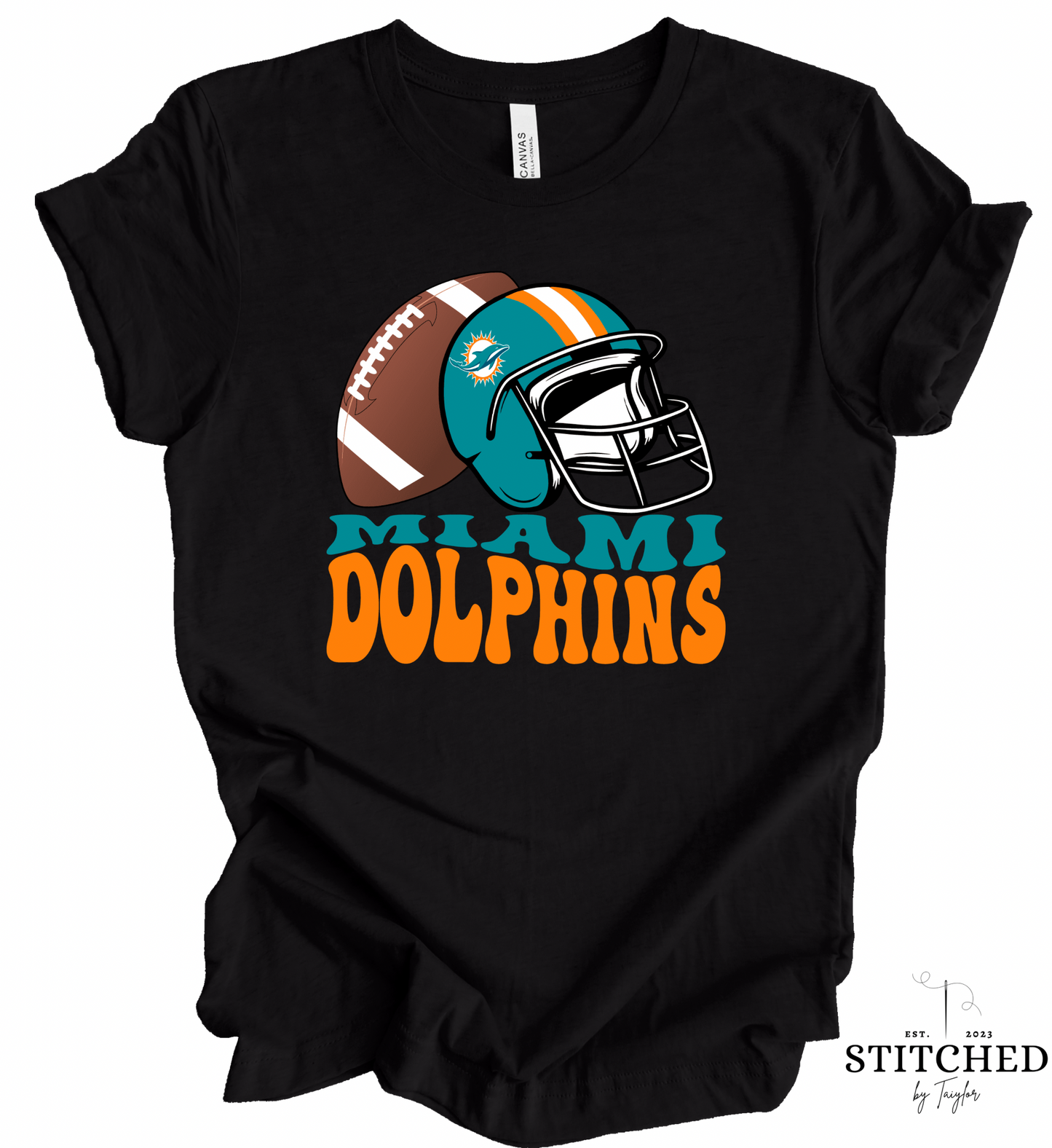 Dolphins Football (printed)