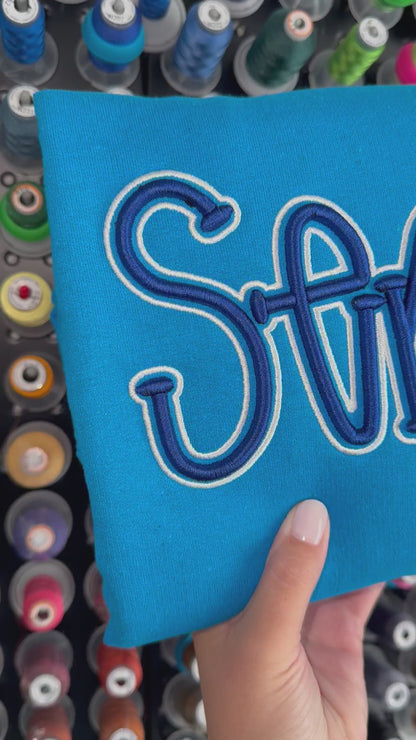 SENIOR PUFF - Embroidered