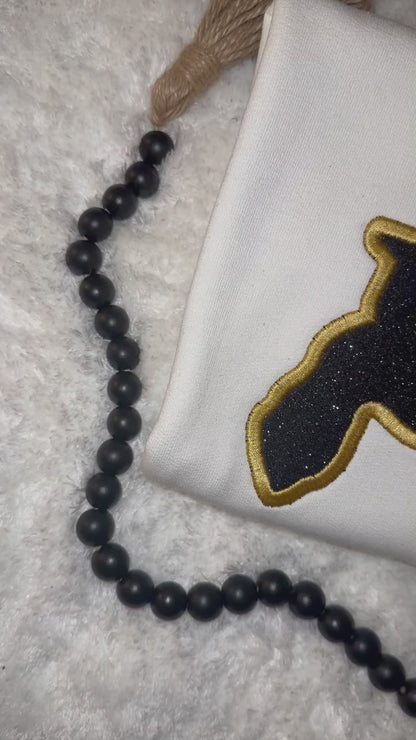 CU Buffaloes Glitter Logo - Embroidered