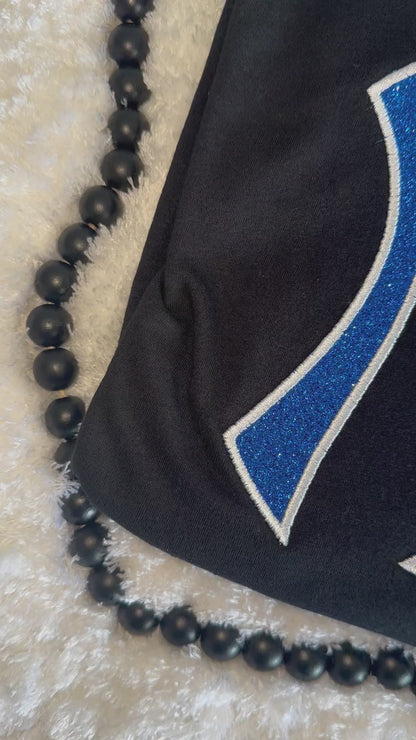 NY Glitter - Embroidered